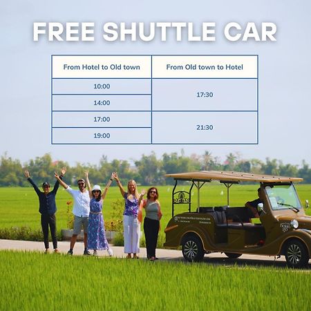 Jm Hoi An Beach Hotel - Free Shuttle Car To Old Town Bagian luar foto