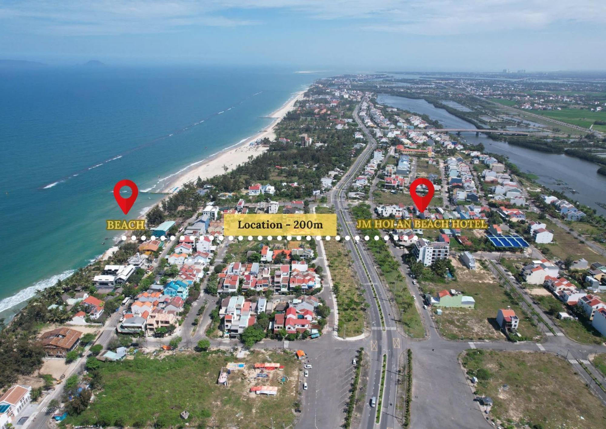 Jm Hoi An Beach Hotel - Free Shuttle Car To Old Town Bagian luar foto
